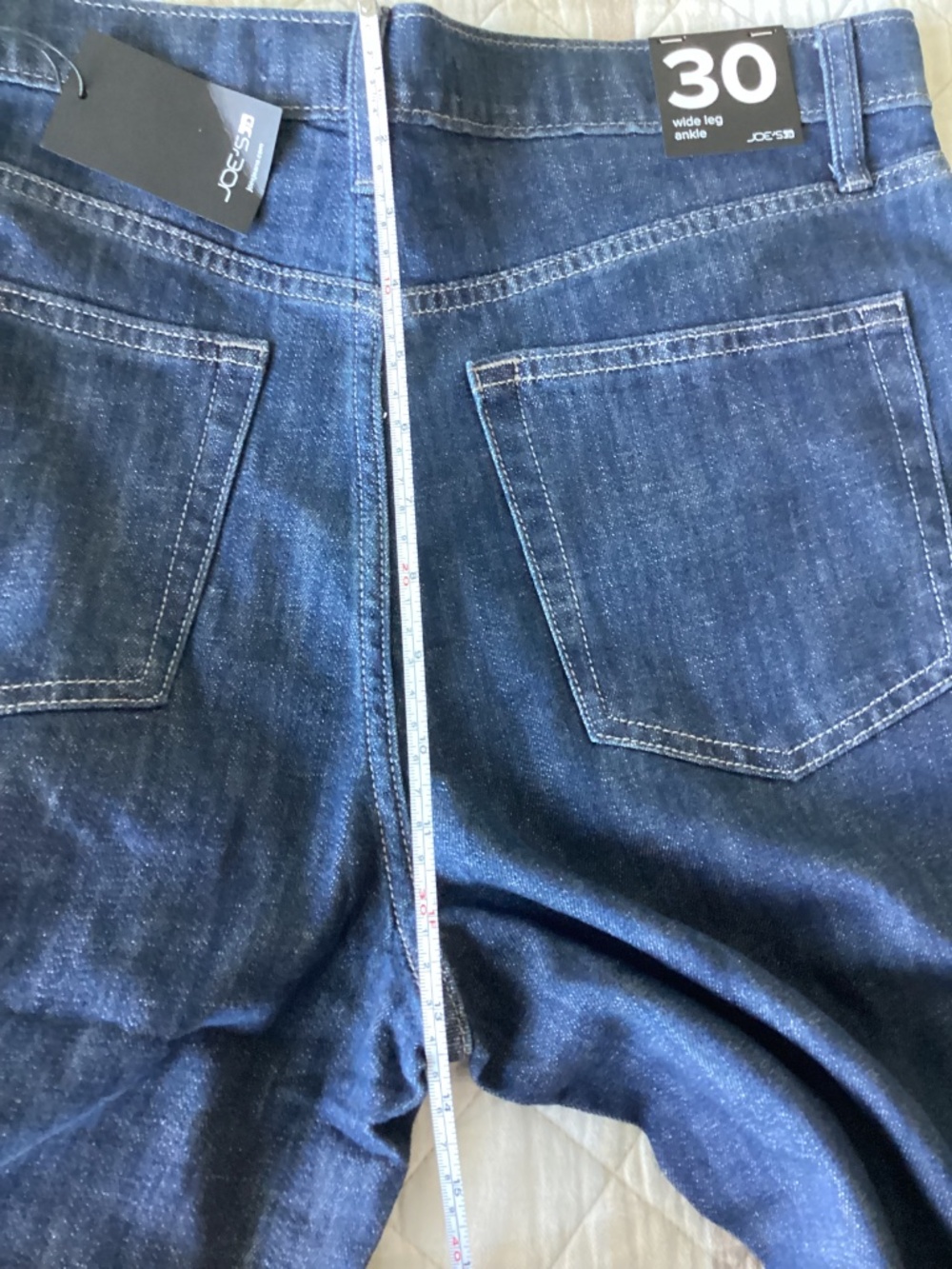 Joe’s High Waist Ankle Wide Leg Jeans, size 30 - Picture 11 of 14